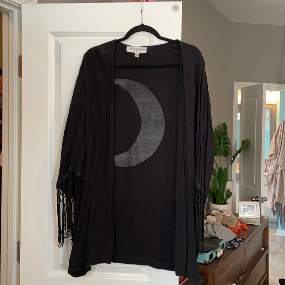 Gypsy warrior moon fringed kimono